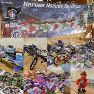 2023 Holiday Toy Drive Collage Photo